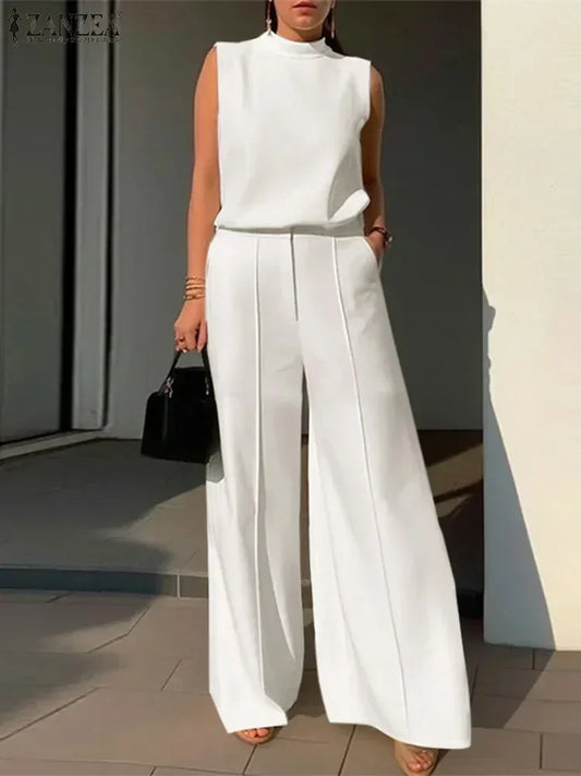 Elegant Chic Women's ZANZEA 2PC Set